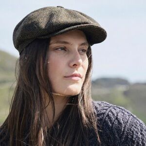 Irish Store Women’s Classic Irish Tweed Driving Cap